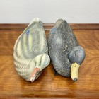 2 Vintage Flambeau   Snap Lock Styrofoam Floating Duck Decoy Mallard Hunting 15   