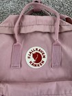 Fjallraven Kanken Backpack Pink Girls School Convertible Straps