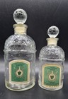 Set Of 2  Vtg 1930s Guerlain Bee Bottles 8fl   4fl Oz V  ritable Imp  riale Empty 