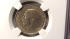 1915 Great Britain Shilling Ngc Au50 Silver Mint Error 1s Coin Priced To Sell 