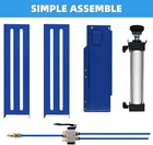 Pneumatic Can Crusher  6-can Aluminum Recycling  Countertop Mount