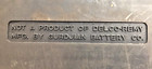 Delco Gurdjian R59 Reproduction Energizer E5000  Battery With Delco Eye