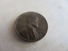 1956-d Lincoln Wheat Cent Error-odd  d  Mint Mark Circ  F   actual Coin 