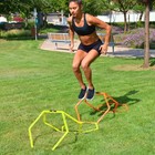 Hex Agility Rings For Speed Training   Agility Footwork Training Speed Hurdles L