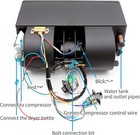 12v Car Truck Under Dash  A c Air Conditioning Evaporator Assembly  Under-dash A