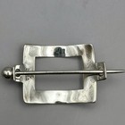 Rectangular Hair Accessory   Stick Taxco Sterling Silver Bun Holder Barrette