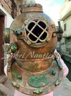 18  Diving Helmet Us Navy Mark V Deep Sea Divers Antique Scuba Divers Helmet