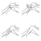 Unisex 10pcs Leg Hair Removal Hair Waxing Removal Tools Waxing Supplies Sets