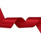 Wine Red Satin Ribbon 1-1 2 Inch Wide 50 Yards Roll For Wedding Invitations