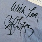 Rare Signed Jennifer Lopez Jlo Super Bowl Xxxv Mtv Trl Vintage T-shirt Medium