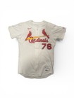 St  Louis Cardinals Team Issued used Jersey Nike Teran Size 46 Game Used