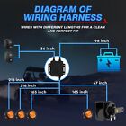 Utv Atv Led Turn Signal Light Kit W horn Toggle Rocker Switch For Polaris Can-am
