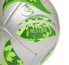 Adidas Mls Size 5 Club Sports Ball - Silver