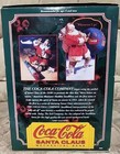 1993 Coca-cola Santa Claus Mechanical Coin Bank Train Coke Christmas Vintage New