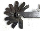 Vintage Antique Craftsman Thread Pitch Gauge Screw Size Guage