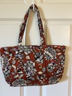 Vera Bradley Mickey Minnie Flirty Floral Potters Clay East Tote New
