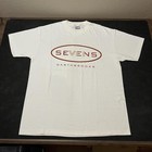 Vintage Garth Brooks Sevens World Tour Hanes Shirt Mens Large White 1998 Concert