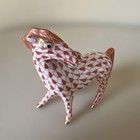 Herend Porcelain Horse Figurine  Red 