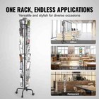 Greeting Cards Display Rack  32 Pockets Rotating Black 17 72in W X 75 98 In H Fr