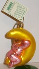 Dreamtime Girl Baby s 1st - Old World Christmas Blown Glass Ornament New W tag