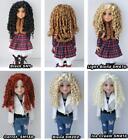 Jd073 1 12 1 8 1 6 1 3 Curly Bjd Wig From Size 5-6 Inch To 11-12inch Doll Hair