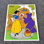 Disney Playskool Wood Frame Tray Puzzles Lot Of 3 Snow White Pinocchio Huey Duck