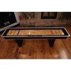 Shuffleboard Table  9 Ft   black silver 