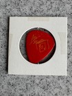 Kiss Guitar Pick Ace Frehley Psycho Circus Spencers 1998 Red Yellow   Vintage