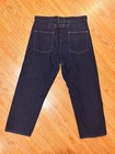 Ww1 Army Buckle Back Darkwash Denim Pants Reproduction Sz 40