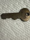 1933 Chicago Worlds Fair Key - See The Skyline   Vintage Souvenir