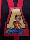 Alvin And The Chipmunks Vintage Adjustable Suspenders 1990 Red