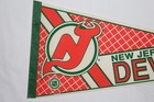 Vintage New Jersey Nj Devils Nhl Full-size Pennant 12x30  90s Wincraft Throwback