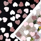 Confetti Hearts Shaped Confetti Heart Rose Gold Confettifor Table Glitter For   