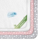 Mini Crib Sheets waterproof Bamboo Pack N Play Mattress Protectors 4 Pack Set