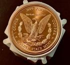 20 X Morgan Dollar Design Golden State Mint 1 Oz  999 Fine Copper Bullion Round