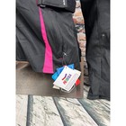 Alpha Gear Motorcycle Padded Jacket Women s Xl Black Pink Air Flow System Reissa