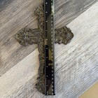 Solid Wall Christian Cross Wall Mounted Country Decor Wall Display Cast Iron
