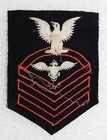 1943  Dated Chief Petty Officer Right Arm Aviation Pilot Rating Badge