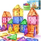 Magnetic Tiles Toddler Toys Magnetic Building Blocks For Kids Ages 3-12 Stem 