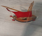 Vintage Greek Sailboat 8  X 7  Replica