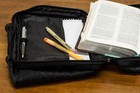 Names Of Jesus Handbag Style Bible Cover - Black - Large