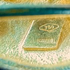 18k Yellow Gold Cat Pin Brooch 750 7 3 Grams