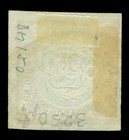 Peru 1862 Coat Of Arms 1p Red  Scott   12  Used Fvf   receptoria Malabrigo  Pmk 