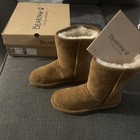 Bearpaw Elle Short - Women s Snow Boot - 1962w Hickory - 7 Medium