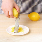 1 Pc Stainless Steel Long Grater Lemon Zester Cheese Ginger Garlic Tool