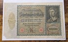 1922 Germany german 10000 Mark Reichsbanknote Paper Money Currency