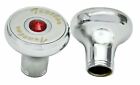 Air Brake Knobs Deluxe Screw-on Tractor trailer Red Jewel Hts3543-r  3544-r