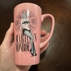 Pink Marilyn Monroe Coffee Mug Old Hollywood Memorabilia Large Beautiful Cup