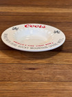 Vintage 1970s Coors Beer Ceramic Ashtray Breweriana Very Good Condition