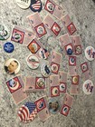 Lot Of 30 Vintage Presidential Campaign Pin Button Pinback Presidents Political